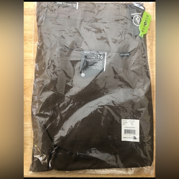 VOLCOM FRICKIN MODERN STRETCH PANTS - Picture 3 of 8